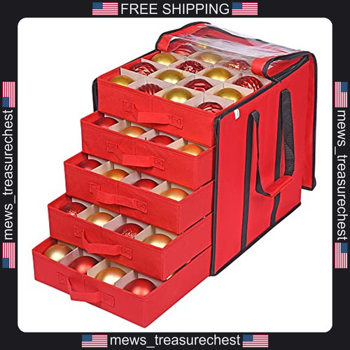 Christmas ornament storage - christmas,