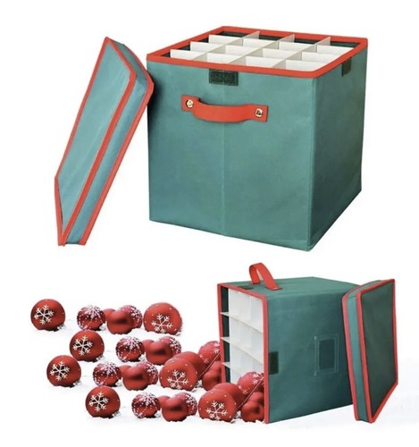 Christmas ornament storage box - storage,