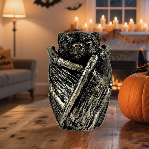 Halloween bat statue - bat, jewelry
