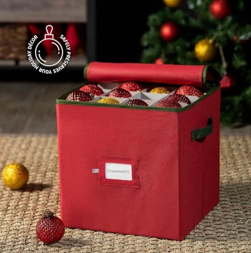 Christmas bauble storage box - christmas,
