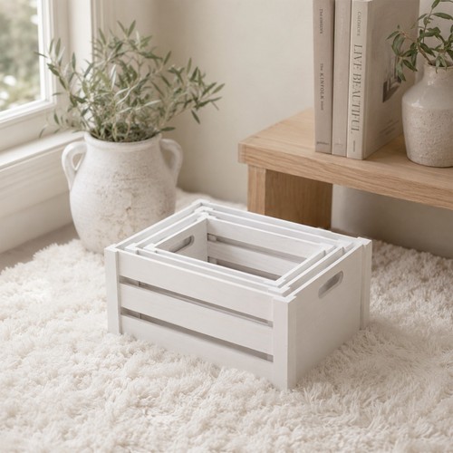 Wickerfield white home storage - white,