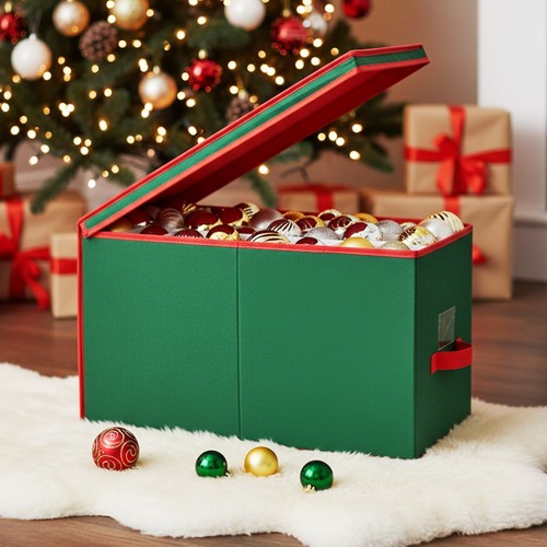 Christmas tree bauble storage - tree,