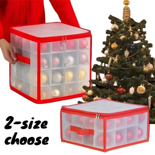 Christmas ornament storage box - storage,