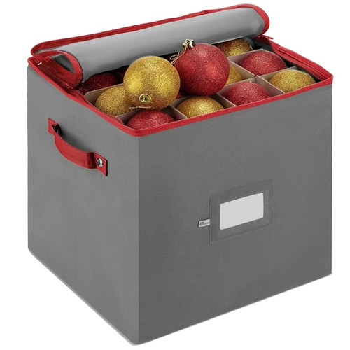 Christmas baubles storage box - christmas,