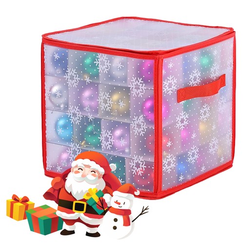 Grid baubles storage box - baubles,