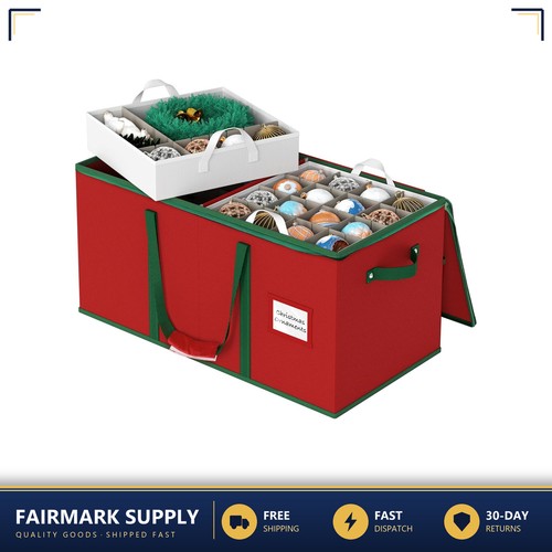 Christmas ornament storage box - storage,