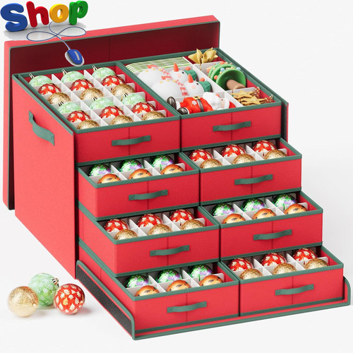 Christmas bauble storage box - storage,