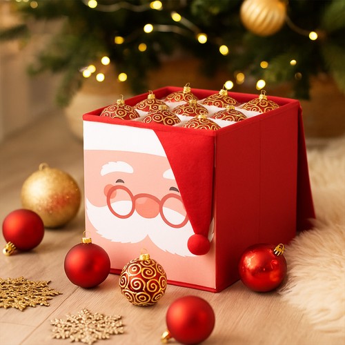 Christmas bauble storage - christmas, box