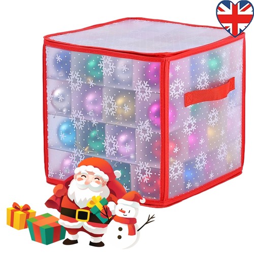 Grid baubles storage box - baubles,