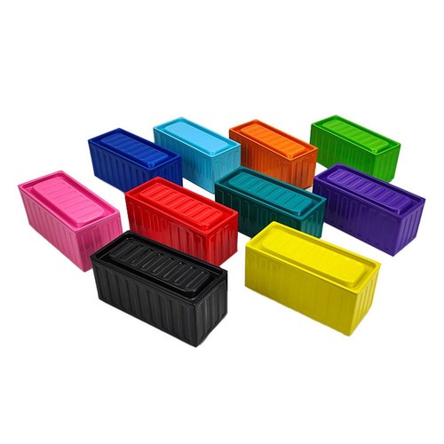 Wrought iron mini container - iron,