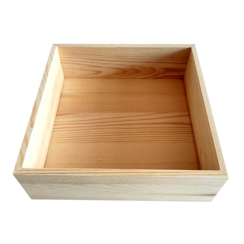 Storage box wooden practical - storage,
