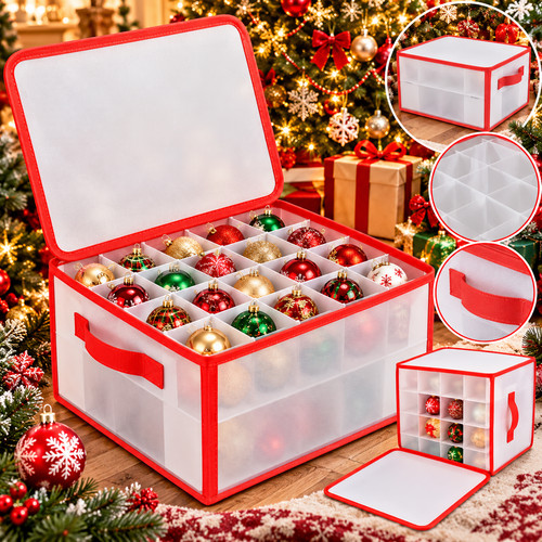 Grid christmas bauble - 32/64,