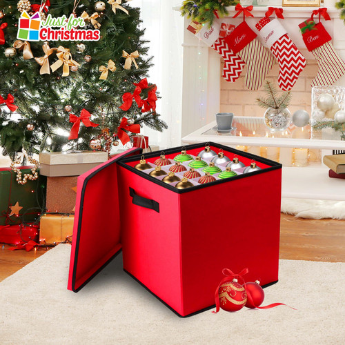 Christmas storage box with - christmas,