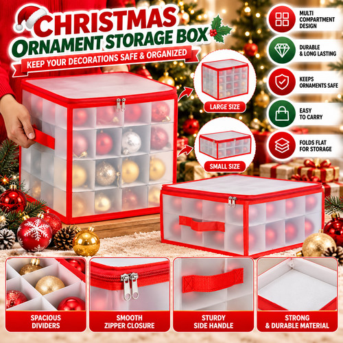 Red bauble storage - 64,