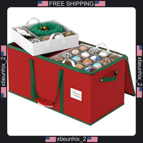 Christmas ornament storage box - ornament,