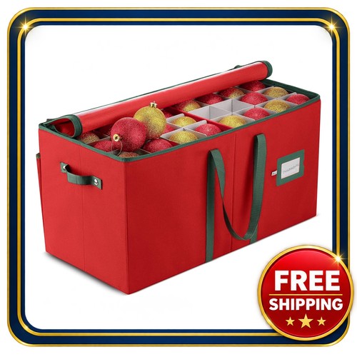 Christmas ornament storage box - storage,