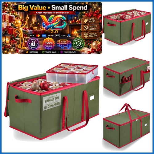 Christmas ornament storage - christmas,
